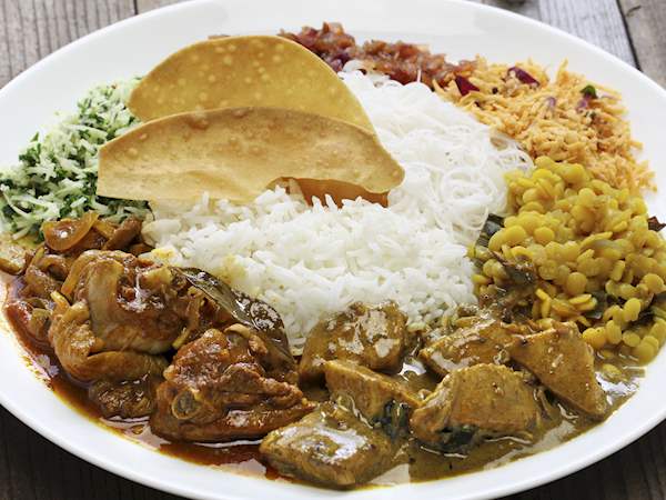  Rice and Curry - Veg / Non-veg 